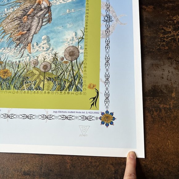 MINT Tori Amos Budapest 2007 by Macrae/Ulysses, S&N and Doodled by Macrae, 21x17 - Picture 5 of 9